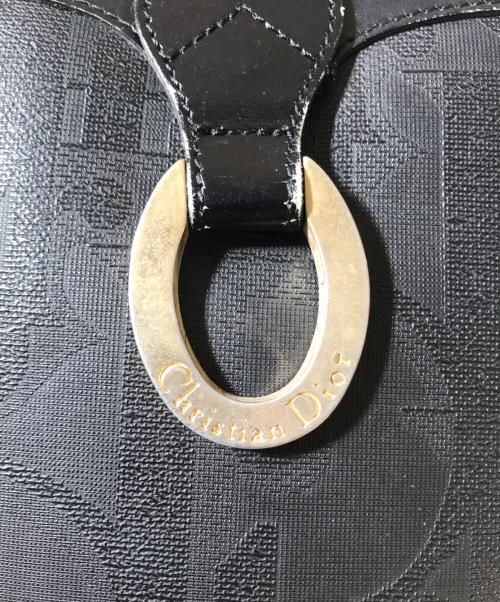 Christian Dior（クリスチャン ディオール）Christian Dior (クリスチャン ディオール) ショルダーバッグ ブラックの古着・服飾アイテム