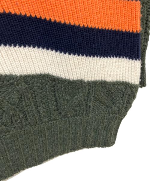 sacai（サカイ）sacai (サカイ) LAMBSWOOL PULLOVER ネイビー サイズ:1の古着・服飾アイテム