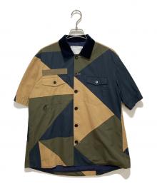 sacai（サカイ）の古着「Hank Willis Thomas Solid Mix Shirt」｜マルチカラー