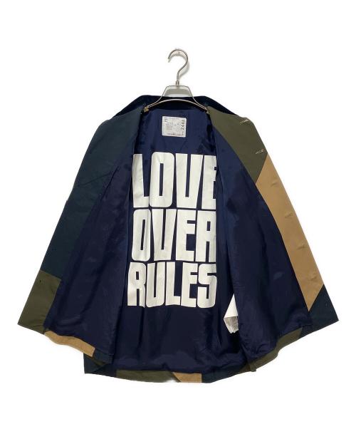 sacai（サカイ）sacai (サカイ) Hank Willis Thomas Solid Mix Shirt マルチカラー サイズ:1の古着・服飾アイテム