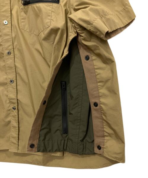 sacai（サカイ）sacai (サカイ) Cotton Weather Shirt ベージュ サイズ:SIZE1の古着・服飾アイテム