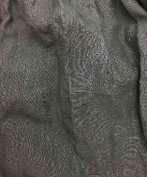 HYKE（ハイク）HYKE (ハイク) LINEN MAXI DRESS ブラック サイズ:2の古着・服飾アイテム
