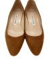Manolo Blahnik (マノロブラニク) スウェードパンプス ブラウン サイズ:37：17000円