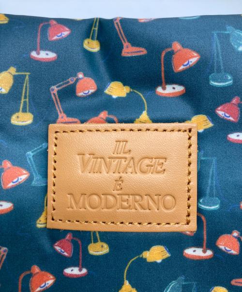 NOSTALGIC GARAGE（ノスタルジックガレージ）Nostalgic Garage (ノスタルジックガレージ) ハンドバッグ S ダークブルーの古着・服飾アイテム