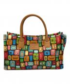 NOSTALGIC GARAGEノスタルジックガレージ）の古着「ハンドバッグ S」｜ブラウン