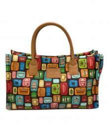 NOSTALGIC GARAGE（ノスタルジックガレージ）の古着「ハンドバッグ S」｜ブラウン