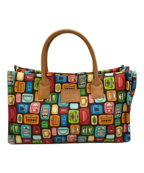 NOSTALGIC GARAGE（ノスタルジックガレージ）Nostalgic Garage (ノスタルジックガレージ) ハンドバッグ S ブラウンの古着・服飾アイテム