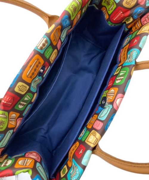 NOSTALGIC GARAGE（ノスタルジックガレージ）Nostalgic Garage (ノスタルジックガレージ) ハンドバッグ S ブラウンの古着・服飾アイテム