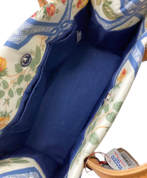 NOSTALGIC GARAGE（ノスタルジックガレージ）Nostalgic Garage (ノスタルジックガレージ) ハンドバッグ M ブルーの古着・服飾アイテム