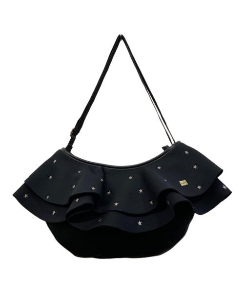 Rapture（ラプチャー）Rapture (ラプチャー) ティアード ネイプルズ ボディバッグ ブラックの古着・服飾アイテム