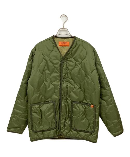 UNIVERSAL OVERALL（ユニバーサルオーバーオール）UNIVERSAL OVERALL (ユニバーサルオーバーオール) キルティングジャケット オリーブ サイズ:Mの古着・服飾アイテム