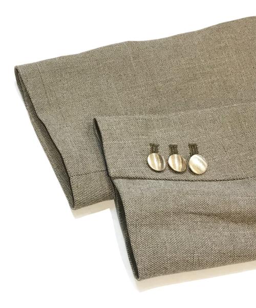 NOLLEY'S sophi（ノーリーズソフィー）NOLLEY'S sophi (ノーリーズソフィー) ウォッシャブルシャークダブルジャケット　3-0030-5-05-003 ベージュ サイズ:38の古着・服飾アイテム