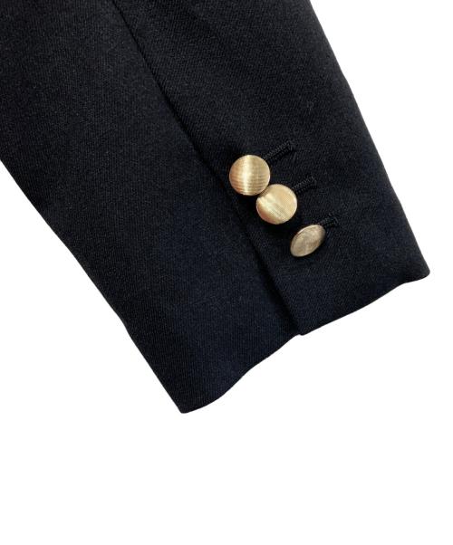 NOLLEY'S sophi（ノーリーズソフィー）NOLLEY'S sophi (ノーリーズソフィー) ウォッシャブルサージ シャークダブルジャケット ネイビー サイズ:36の古着・服飾アイテム