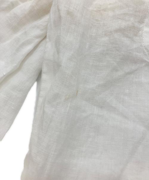 ticca（ティッカ）ticca (ティッカ) リネンカーゴパンツ ホワイト サイズ:SIZE Freeの古着・服飾アイテム