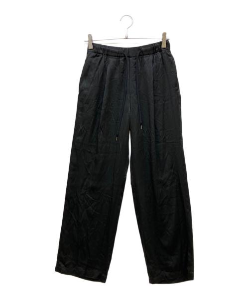 Spick and Span（スピック＆スパン）Spick and Span (スピック＆スパン) サテンイージーパンツ ブラック サイズ:36の古着・服飾アイテム