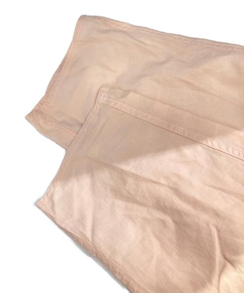 ticca（ティッカ）ticca (ティッカ) コットンリネンシャツジャケット ピンク サイズ:Freeの古着・服飾アイテム