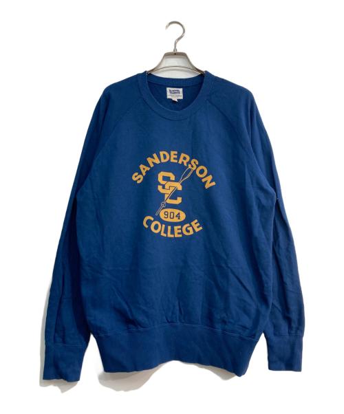 Pherrow's（フェローズ）PHERROW'S (フェローズ) ラグランスウェット ネイビー サイズ:44の古着・服飾アイテム