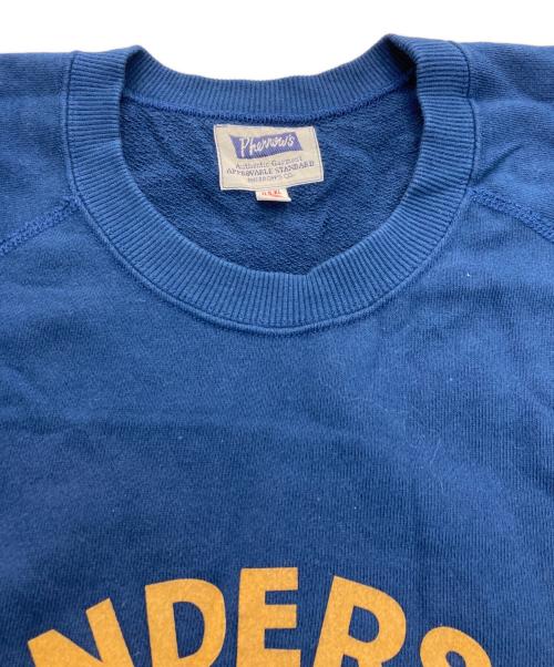 Pherrow's（フェローズ）PHERROW'S (フェローズ) ラグランスウェット ネイビー サイズ:44の古着・服飾アイテム
