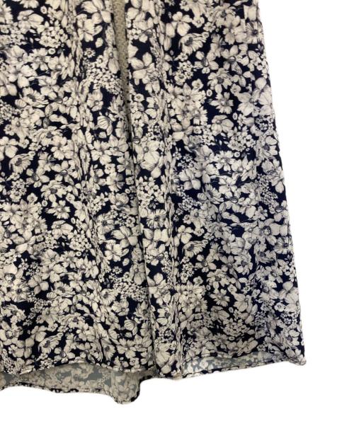 HER LIP TO（ハーリップトゥ）Her lip to (ハーリップトゥ) Lace Trimmed Floral Dress ネイビー サイズ:Sの古着・服飾アイテム