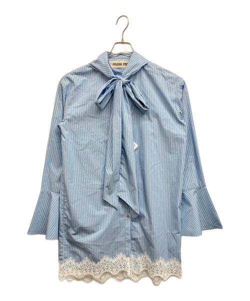 PRANK PROJECT（プランクプロジェクト）PRANK PROJECT (プランクプロジェクト) Bow tie shirt ブルー サイズ:Free 未使用品の古着・服飾アイテム
