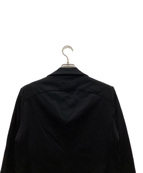 KAZUYUKI KUMAGAI ATTACHMENT（カズユキクマガイ アタッチメント）KAZUYUKI KUMAGAI ATTACHMENT (カズユキクマガイ アタッチメント) W/Nyポンチ 3Bジャケット ブラック サイズ:3の古着・服飾アイテム