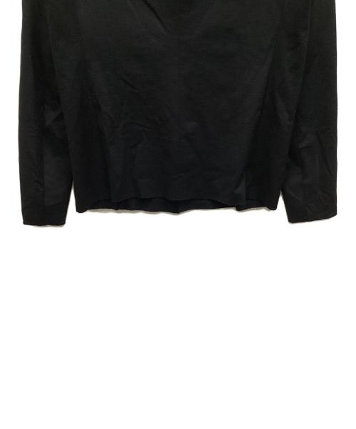 KAZUYUKI KUMAGAI ATTACHMENT（カズユキクマガイ アタッチメント）KAZUYUKI KUMAGAI ATTACHMENT (カズユキクマガイ アタッチメント) W/Nyポンチ 3Bジャケット ブラック サイズ:3の古着・服飾アイテム