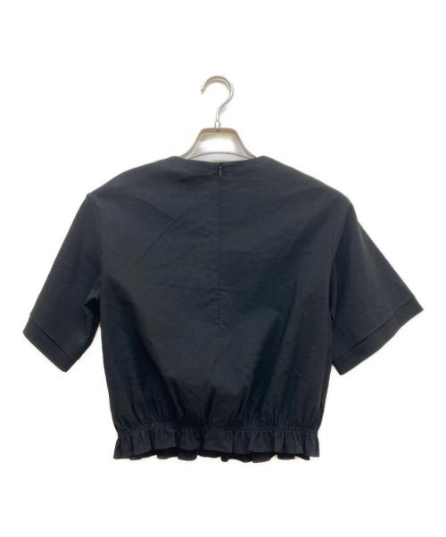 theory luxe（セオリーリュクス）theory luxe (セオリーリュクス) Lush Linen Jenie Blouse ブラック サイズ:SIZE S32の古着・服飾アイテム