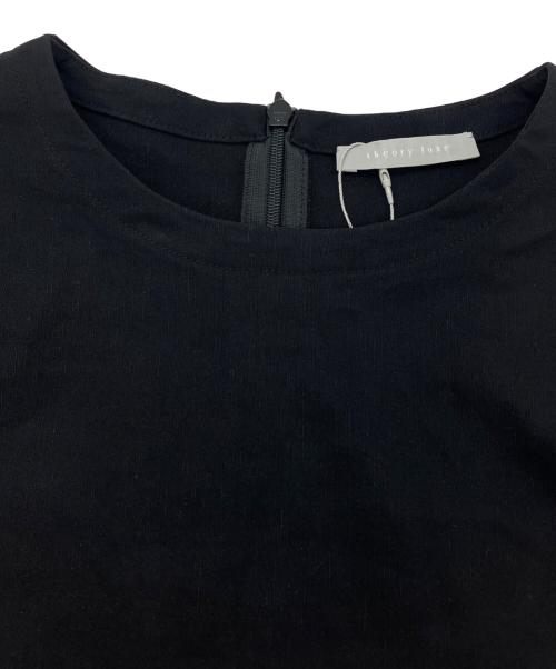 theory luxe（セオリーリュクス）theory luxe (セオリーリュクス) Lush Linen Jenie Blouse ブラック サイズ:SIZE S32の古着・服飾アイテム