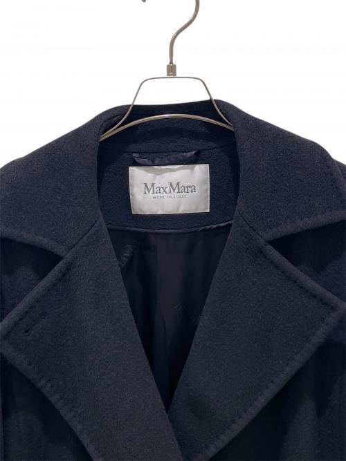 MaxMara（マックスマーラ）MaxMara (マックスマーラ) マニュエラアイコンコート ネイビー サイズ:36の古着・服飾アイテム