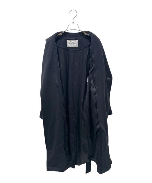 MaxMara（マックスマーラ）MaxMara (マックスマーラ) マニュエラアイコンコート ネイビー サイズ:36の古着・服飾アイテム
