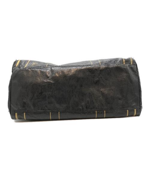 Roberta di camerino（ロベルタ ディ カメリーノ）Roberta di camerino (ロベルタ ディ カメリーノ) トロンプルイユトートバッグ ブラックの古着・服飾アイテム