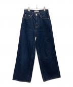 RED CARDレッドカード）の古着「ハイライズ ワイドデニム」｜インディゴ