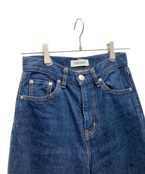 RED CARD（レッドカード）RED CARD (レッドカード) ハイライズ ワイドデニム インディゴ サイズ:SIZE23の古着・服飾アイテム