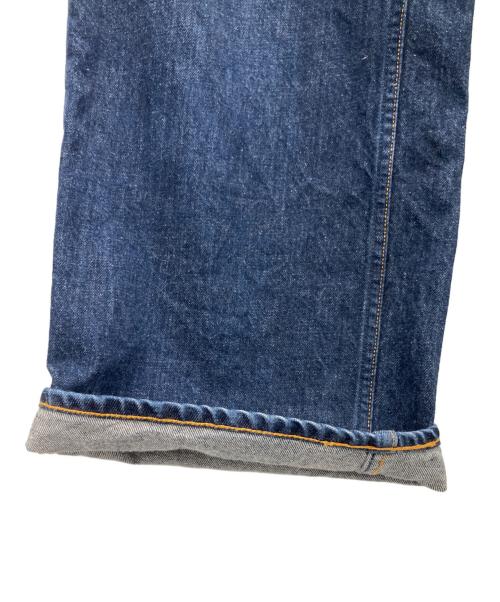 RED CARD（レッドカード）RED CARD (レッドカード) ハイライズ ワイドデニム インディゴ サイズ:SIZE23の古着・服飾アイテム