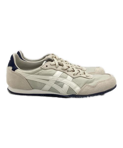 Onitsuka Tiger（オニツカタイガー）Onitsuka Tiger (オニツカタイガー) SERRANO アイボリー×ネイビー サイズ:SIZE 24cmの古着・服飾アイテム