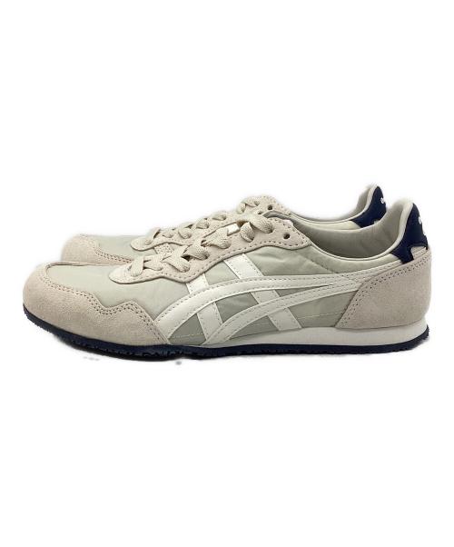 Onitsuka Tiger（オニツカタイガー）Onitsuka Tiger (オニツカタイガー) SERRANO アイボリー×ネイビー サイズ:SIZE 24cmの古着・服飾アイテム