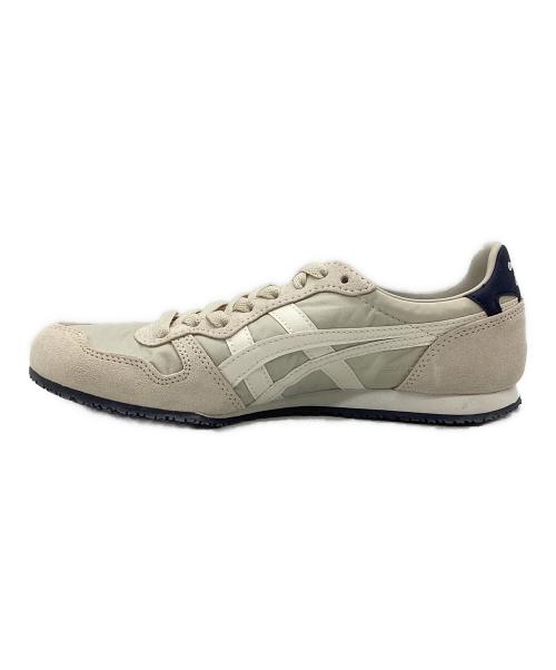 Onitsuka Tiger（オニツカタイガー）Onitsuka Tiger (オニツカタイガー) SERRANO アイボリー×ネイビー サイズ:SIZE 24cmの古着・服飾アイテム