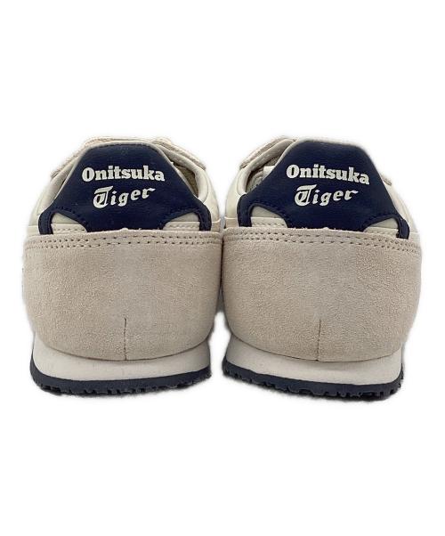 Onitsuka Tiger（オニツカタイガー）Onitsuka Tiger (オニツカタイガー) SERRANO アイボリー×ネイビー サイズ:SIZE 24cmの古着・服飾アイテム