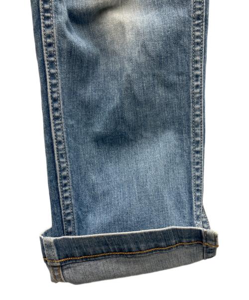 45R（フォーティファイブ・アール）45R (フォーティファイブ・アール) ライ麦デニムのストレッチ桃比女 ブルー サイズ:SIZE3の古着・服飾アイテム