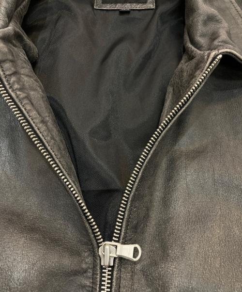 MEOTINE（ミオティネ）MEOTINE (ミオティネ) CLYDE LEATHER BOMBER ブラック サイズ:XS/Sの古着・服飾アイテム