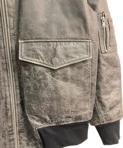 MEOTINE（ミオティネ）MEOTINE (ミオティネ) CLYDE LEATHER BOMBER ブラック サイズ:XS/Sの古着・服飾アイテム