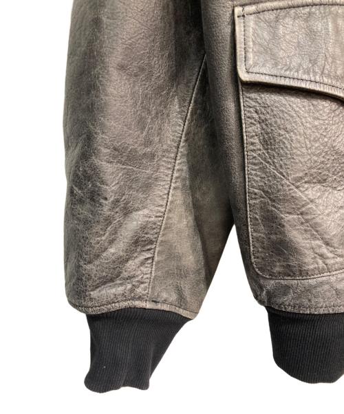 MEOTINE（ミオティネ）MEOTINE (ミオティネ) CLYDE LEATHER BOMBER ブラック サイズ:XS/Sの古着・服飾アイテム