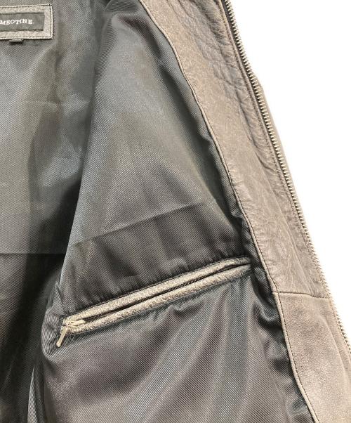 MEOTINE（ミオティネ）MEOTINE (ミオティネ) CLYDE LEATHER BOMBER ブラック サイズ:XS/Sの古着・服飾アイテム
