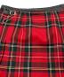 O'NEIL OF DUBLIN (オニールオブダブリン) RAY BEAMS (レイ ビームス) 別注チェックラップスカート　ロングスカート　巻きスカート レッド サイズ:38：9000円