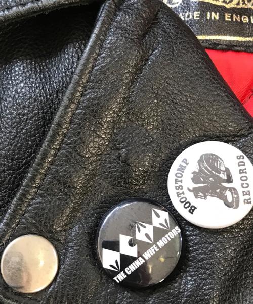 666（666）666 (666) ダブルライダースジャケット ブラック サイズ:32の古着・服飾アイテム