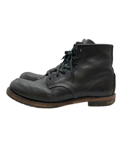 RED WING（レッドウィング）RED WING (レッドウィング) BECKMAN ROUND BOOTS ブラック サイズ:28.5の古着・服飾アイテム