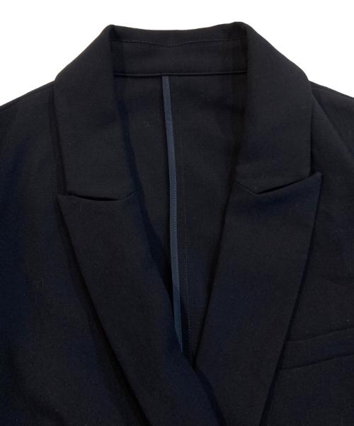 SOEJU（ソージュ）SOEJU (ソージュ) ウール ライク ダブル ジャケット ネイビー サイズ:Mの古着・服飾アイテム