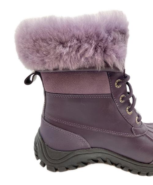 UGG（アグ）UGG (アグ) W ADIRONDACK BOOT 2 パープル サイズ:22.0の古着・服飾アイテム