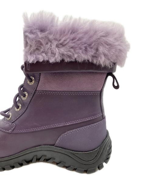 UGG（アグ）UGG (アグ) W ADIRONDACK BOOT 2 パープル サイズ:22.0の古着・服飾アイテム