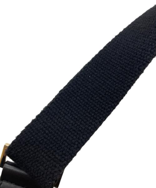 Curensology（カレンソロジー）Curensology (カレンソロジー) ニューレザーヘルメットバッグ ブラックの古着・服飾アイテム